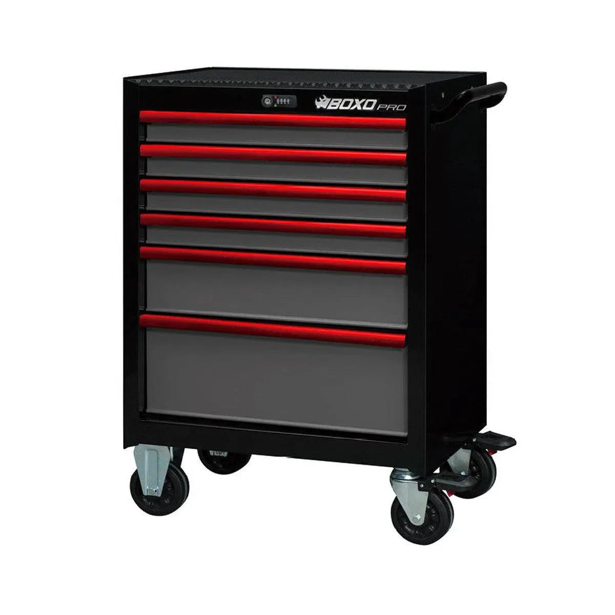 PRO SERIES - 26" 6 DRAWER ROLLING TOOL BOX